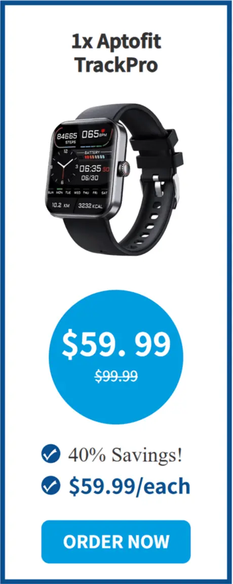 Aptofit Smartwatch offer package price